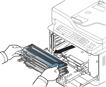 Imprimante multifonction laser couleur Samsung SL-C48x - Remplacement de  l'unité d'imagerie | Assistance clientèle HP®