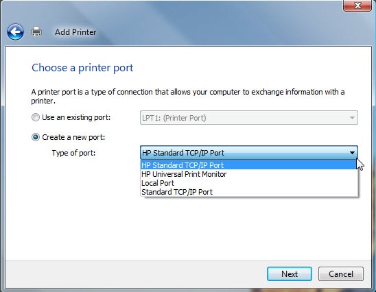 HP LaserJet - Install HP Universal Print Driver (UPD) a network to enable print-only function in Windows 7 | HP® Customer Support