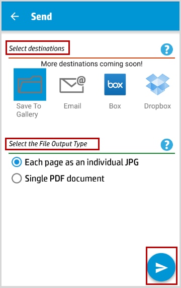 Stampanti e scanner HP: configurazione e uso dell'app HP JetAdvantage  Capture per la scansione di documenti da un dispositivo mobile | Assistenza  clienti HP®
