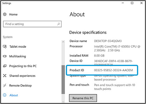 HP számítógépek - Windows 10 termékaktiválás | HP® Ügyféltámogatás