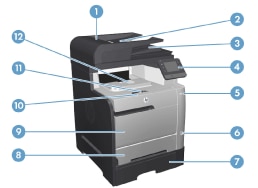 HP Color LaserJet Pro MFP M476 - Product views | HP® Customer Support