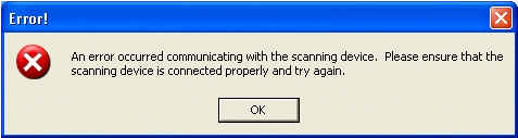 HP Scanjet scanners - Initialization or 'scanner not found' error messages  received when scanning with a USB connection in Windows | HP® Customer  Support