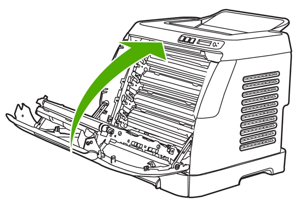 HP Color LaserJet 1600 Series Printer - Replace the Toner Cartridge | HP®  Customer Support