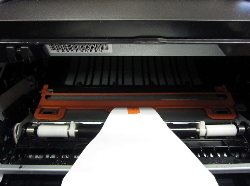 HP LaserJet Pro 400 M401 and M425 MFP - "Jam in Cartridge Area / Open door  and clear jam." | HP® Customer Support