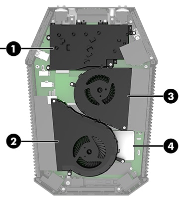 HP Z VR Backpack G1 Workstation - Illustrated Parts | HP® Customer Support