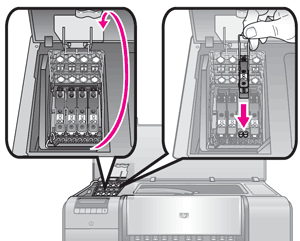 HP Photosmart Pro B8850 printer - Banden, strepen of lijnen op de afdruk |  HP® Klantondersteuning