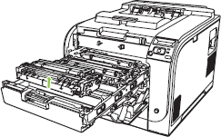 Træ tyngdekraft melon HP Color LaserJet CP2025 Series Printer - Replace the Toner Cartridge | HP®  Customer Support