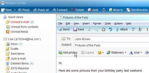 Windows Live Mail Setup For Vista