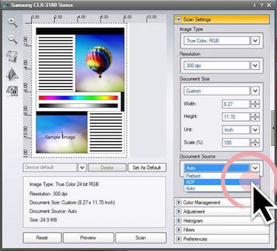 Samsung Laserdrucker - So scannen Sie mehrere Seiten in eine Datei mit  Samsung Scan Manager | HP® Kundensupport