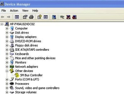 intel sm bus controller for windows 7
