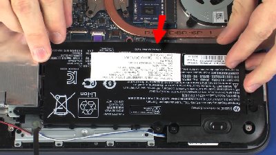 Rimozione e sostituzione della batteria per i notebook HP Pavilion x360 |  Assistenza clienti HP®