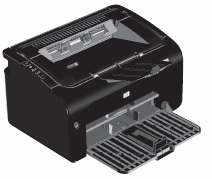 Image: HP LaserJet Pro P1102w printer.