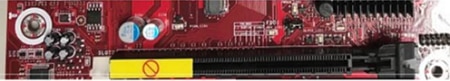 Disabled PCIe slot