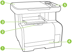 HP Color LaserJet CM1312 MFP Series Product - Panoramica del prodotto |  Assistenza clienti HP®