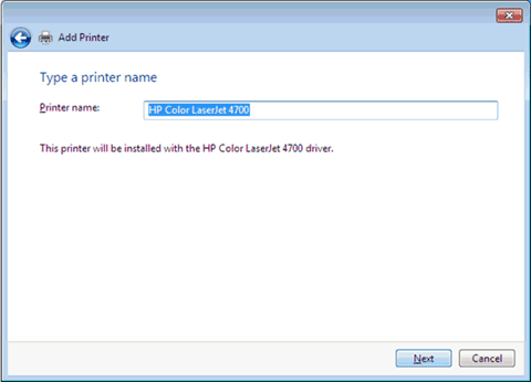 Impresoras HP Color LaserJet y LaserJet: instalaciones USB y de red por  medio de Asistente para agregar impresoras/Windows Update en Windows 7 |  Soporte al cliente de HP®