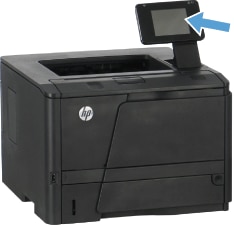 HP LaserJet Pro 400 Printer M401 - Configurazione della stampante  (hardware) (modelli dn e dw) | Assistenza clienti HP®