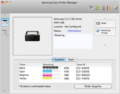 Samsung Easy Printer Manager Mac 10 15