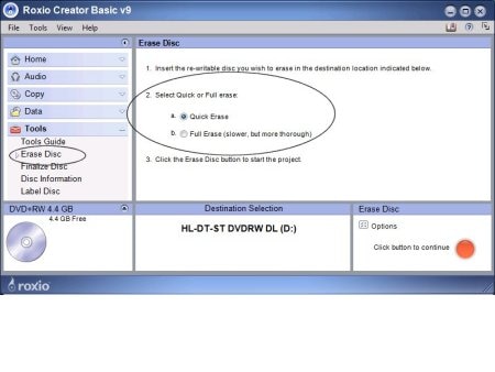 HP Notebook PCs - How to Erase a DVD-RW or CD-RW | HP® Customer Support