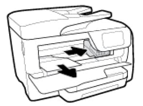 מדפסות HP OfficeJet 8702‏, 8710 - השגיאה 'חסימת נייר' | תמיכת הלקוחות של HP ®‎