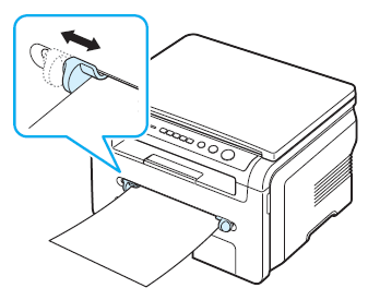 Imprimante laser multifonction Samsung SCX-4200 - Chargement du papier |  Assistance clientèle HP®