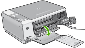 Clearing a Paper Jam for HP Photosmart C3100 and PSC 1510 All-in-One  Printer Series | HP® Customer Support