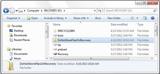 hp recovery drive full windows 7