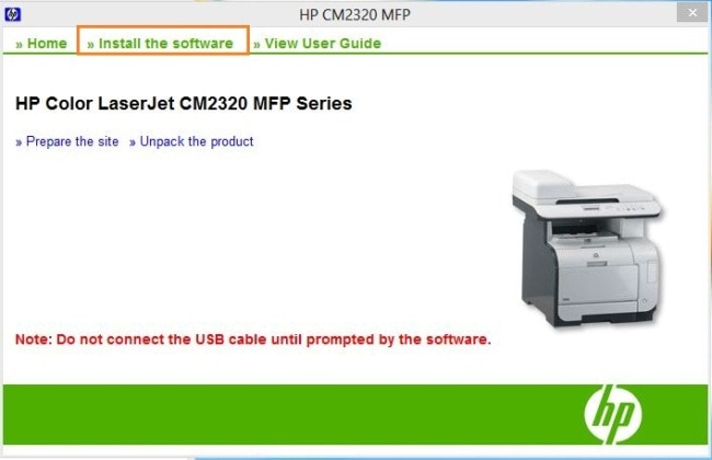 HP LaserJet - Install HP print and scan software on a Windows 8 computer  using a USB cable | HP® Customer Support
