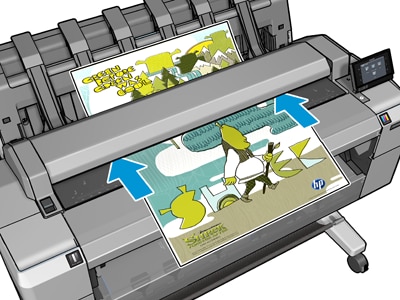 HP Designjet T2500 eMultifunctional Printer Series - Escaneado a un archivo  | Soporte al cliente de HP®