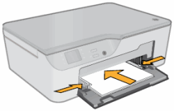 Imprimantes e-tout-en-un HP Deskjet 3070A - Un message de type "Bac à  papier vide" ou "Papier non identifié" s'affiche sur le panneau de commande  et l'imprimante ne saisit pas le papier