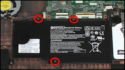 Removing and Replacing the Battery for HP ENVY 15-u000 x360 Convertible PCs  | HP® Customer Support