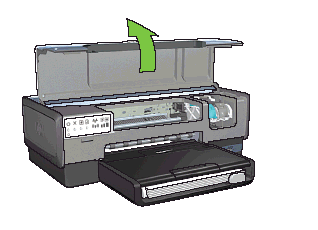 Sostituzione delle cartucce di inchiostro per le stampanti HP Deskjet serie  6940 e 6980 | Assistenza clienti HP®