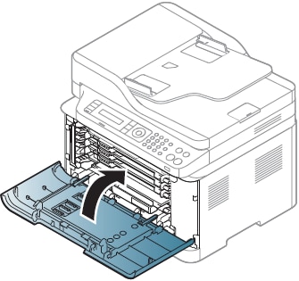Samsung Xpress SL-C48x-farvelasermultifunktionsprinter - Udskiftning af  tonerpatronen | HP® Customer Support