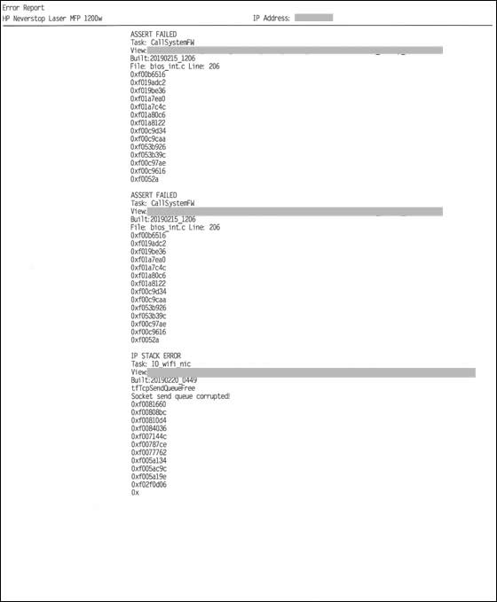 HP Neverstop Laser MFP 1200 - Otomatik Test Sayfalarının Yazdırılması | HP®  Müşteri Desteği