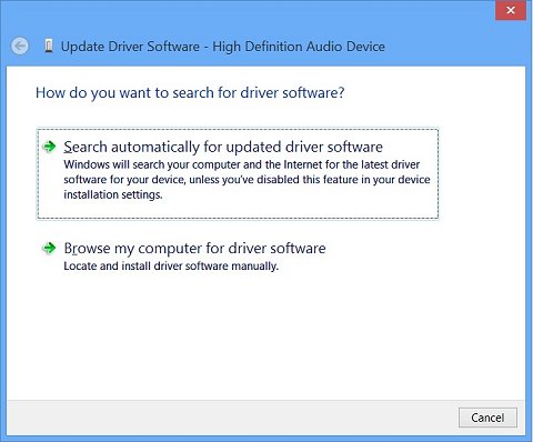 HP 笔记本型电脑 - 扬声器不发声(Windows 8)