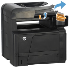 HP LaserJet Pro 400 MFP M425 - Setting up the printer (hardware) | HP®  Customer Support