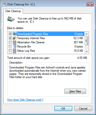 Vista Temp Folder Delete