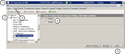 HP 4700 einfache Firmware-Update-Dienstprogramm