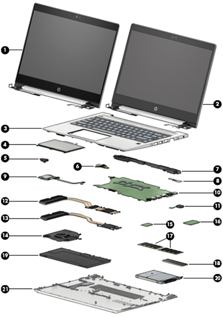 HP ProBook 440 G6 Notebook PC - Illustrated Parts | HP® Customer Support