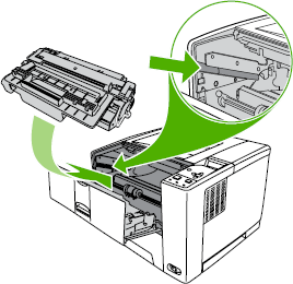 HP LaserJet P3005 Printer Series - Replace the Print Cartridge | HP®  Customer Support