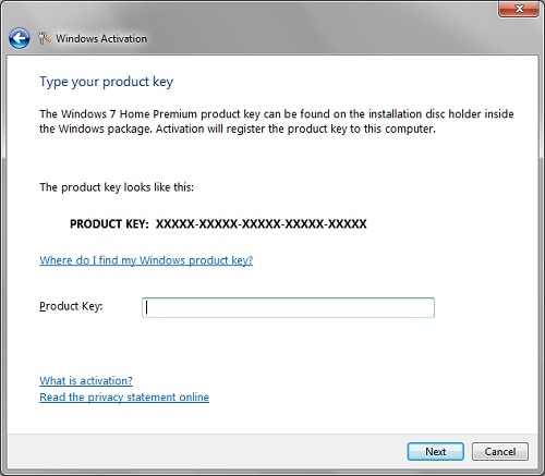 Windows Vista Home Premium Code Generator