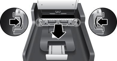 HP Scanjet Enterprise 7500 - Clear jams from the scanner paper path | HP®  Customer Support