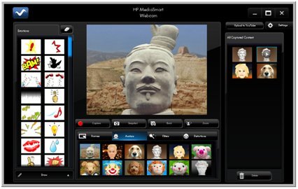 PC portatili HP - Utilizzo della funzionalità della webcam del software HP  MediaSmart | Assistenza clienti HP®