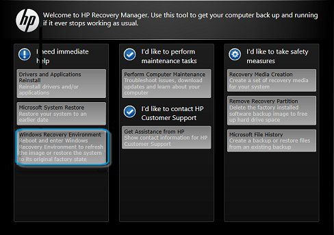 press f2 to run automated system recovery windows 10