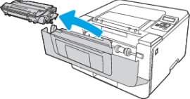 كيفية تركيب خرطوشة حبر اتش بي ليزر HP LaserJet Pro M304, M305, M404, M405 -  أحبار FQ لجميع أنواع الطابعات