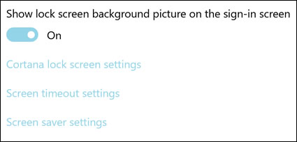 Changing screen timeout and screen saver settings