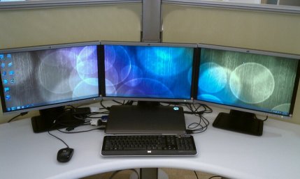 HP Notebook-PCs - Einrichten und Konfigurieren mehrerer Displays mit  Eyefinity | HP® Kundensupport