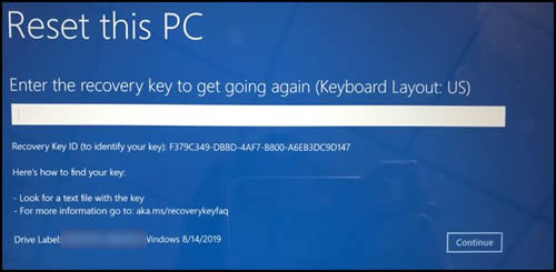 Hp Pcs Find The Recovery Key For Bitlocker Windows 10 Hp Customer Support
