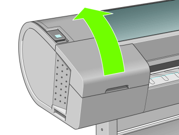 Impresoras HP Designjet serie T1120: sustitución de la cortadora | Soporte  al cliente de HP®