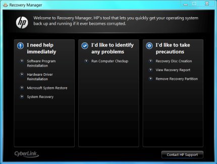 Ordinateurs portables HP - Utilisation du Gestionnaire de récupération HP  sous Windows 7 | Assistance clientèle HP®