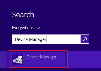 Image of search results for Device Manager